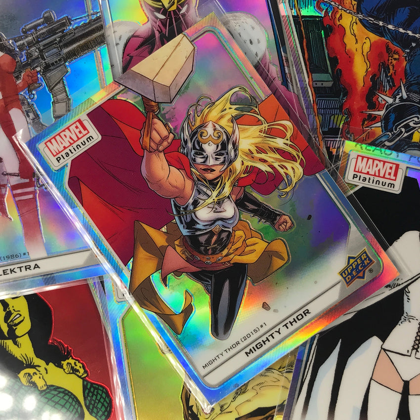 2023 Marvel Platinum Night Thrasher High Series Base Rainbow #196