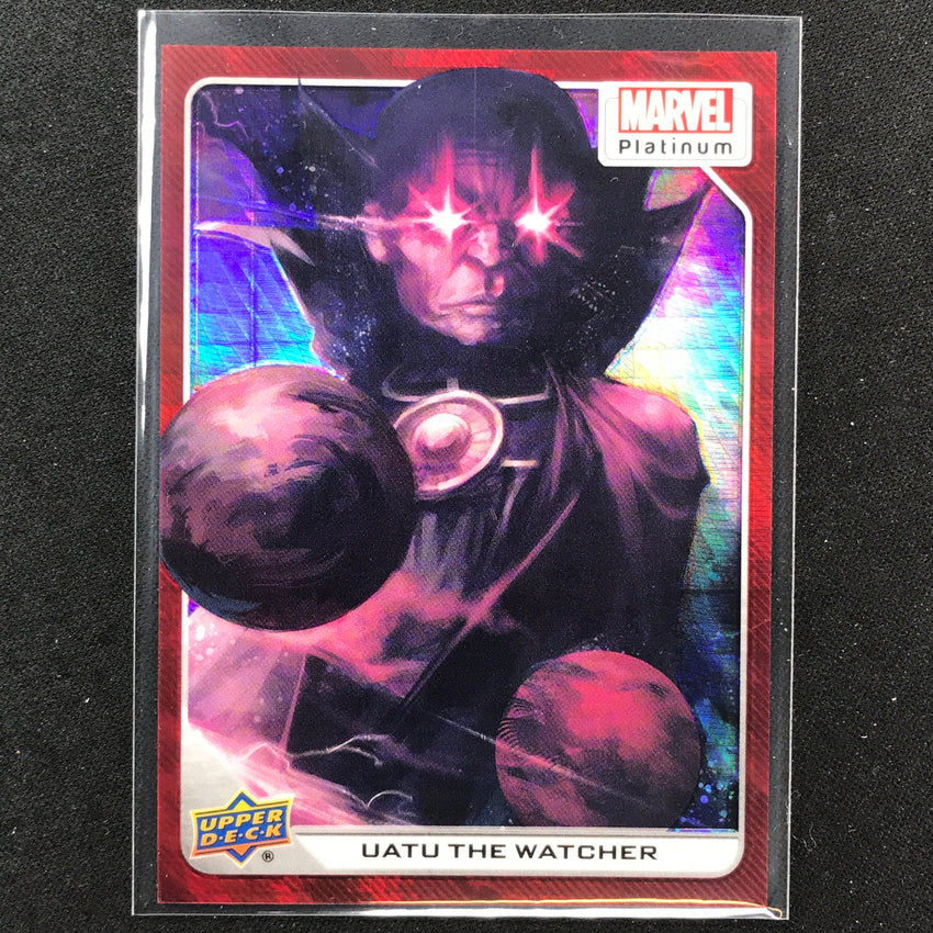 2023 Marvel Platinum Uatu The Watcher Base Red Prism 88/199 #51