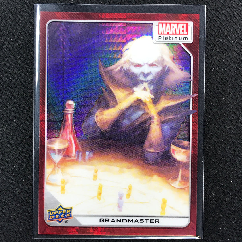 2023 Marvel Platinum Grandmaster Base Red Prism 179/199 #54