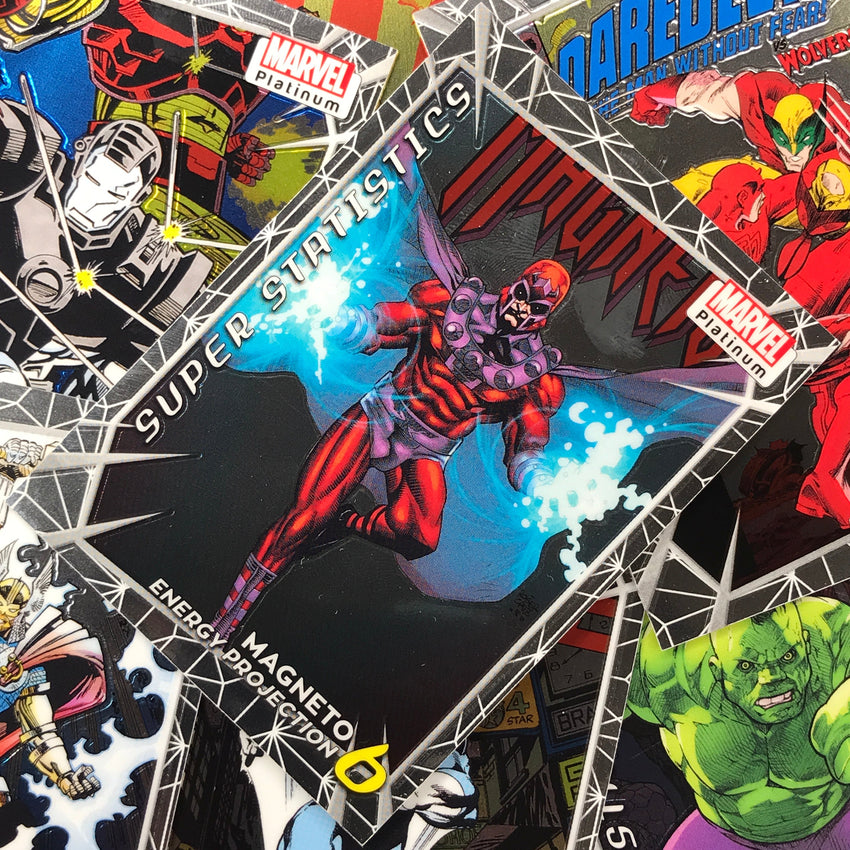 2023 Marvel Platinum Wolverine Super Statistics Base #18