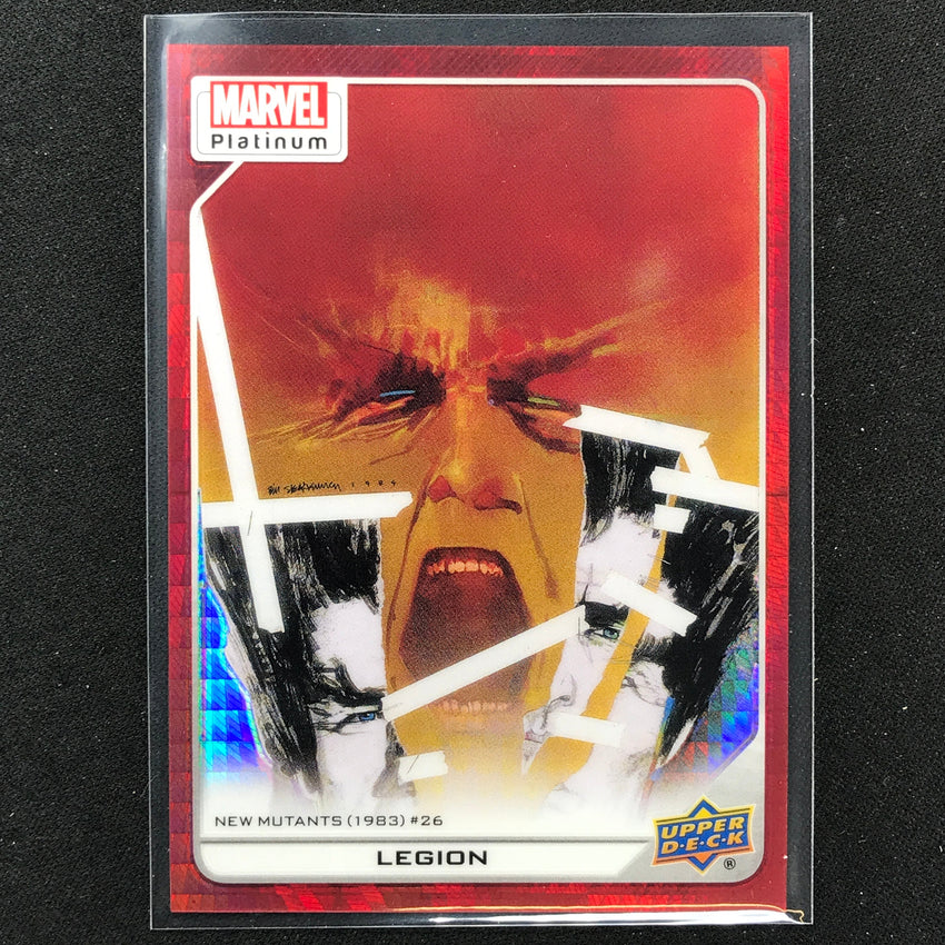 2023 Marvel Platinum Legion High Series Base Red Prism 64/199 #102
