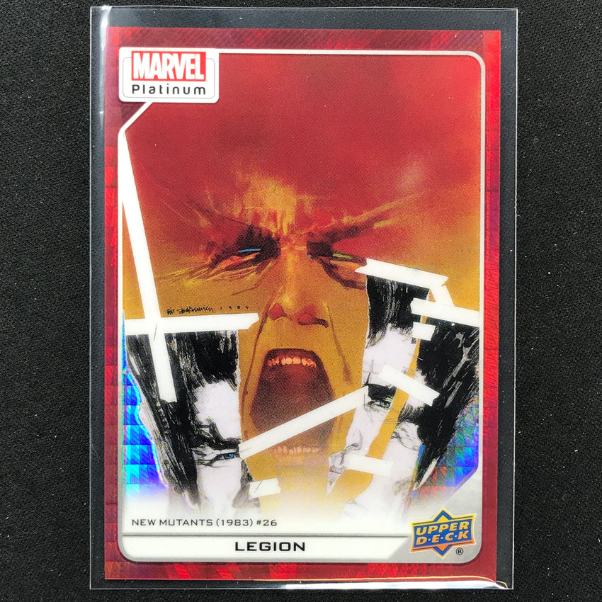 2023 Marvel Platinum Legion High Series Base Red Prism 83/199 #102