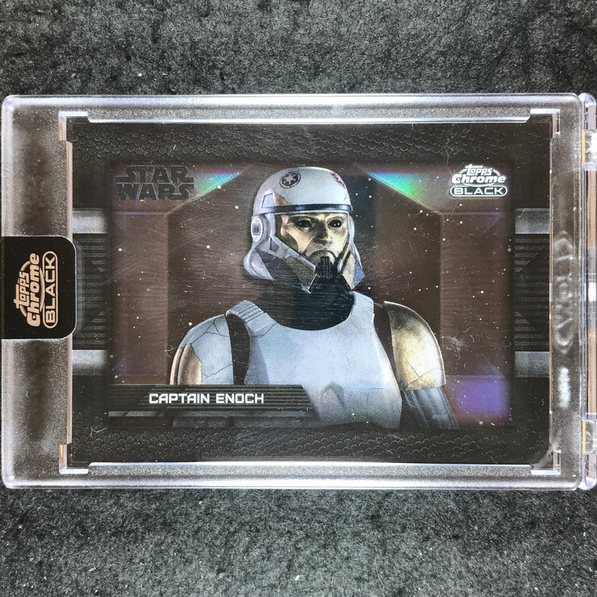 2024 Star Wars Chrome Black CAPTAIN ENOCH Depth of the Dark Side #DD-6