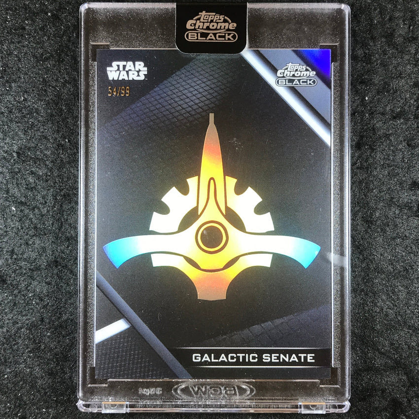 2024 Star Wars Chrome Black GALACTIC SENATE Galactic Factions 54/99