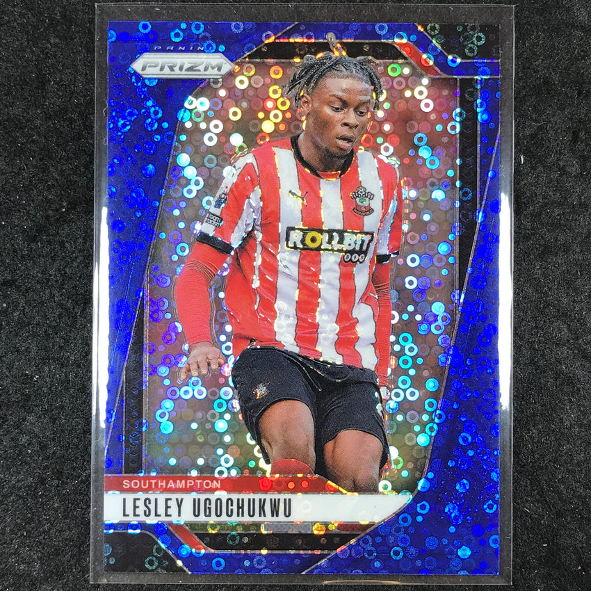 2024-25 Prizm EPL LESLEY UGOCHUKWU Breakaway Blue 72/99 #295