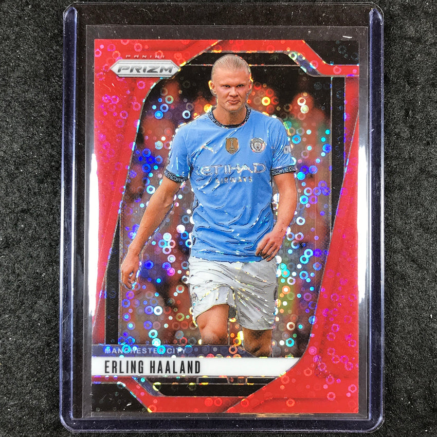 2024-25 Prizm EPL ERLING HAALAND Breakaway Red 31/49 #9