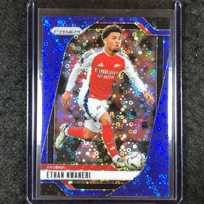 2024-25 Prizm EPL ETHAN NWANERI Breakaway Blue 43/99 #31