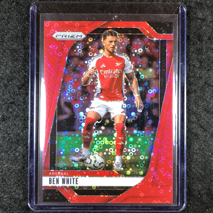 2024-25 Prizm EPL BEN WHITE Breakaway Red 11/49 #28