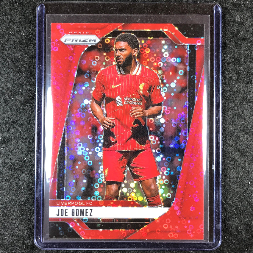 2024-25 Prizm EPL JOE GOMEZ Breakaway Red 18/49 #50