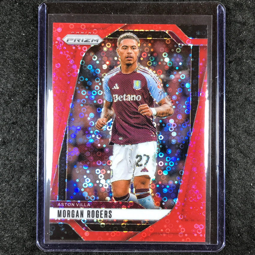 2024-25 Prizm EPL MORGAN ROGERS Breakaway Red 42/49 #66