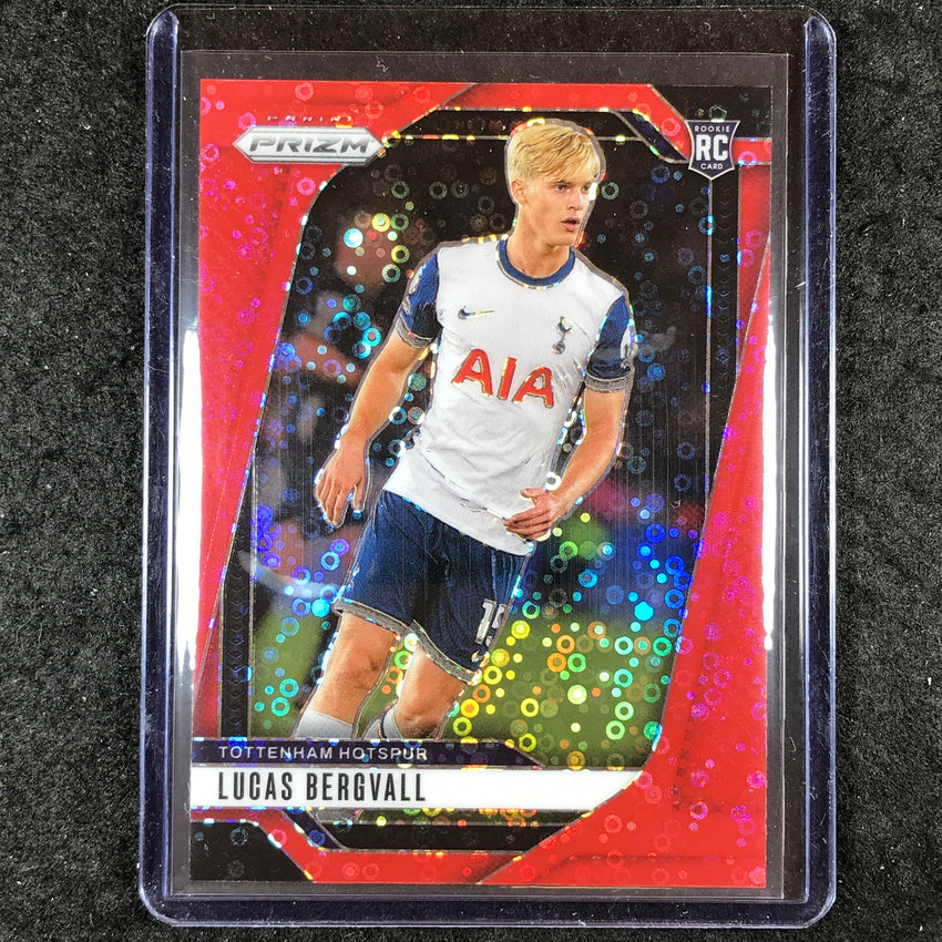 2024-25 Prizm EPL LUCAS BERGVALL Rookie Breakaway Red 47/49 #74