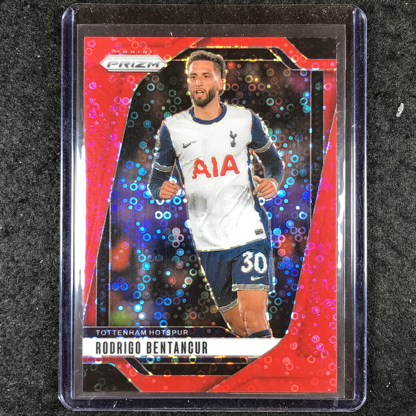 2024-25 Prizm EPL RODRIGO BENTANCUR Breakaway Red 11/49 #83