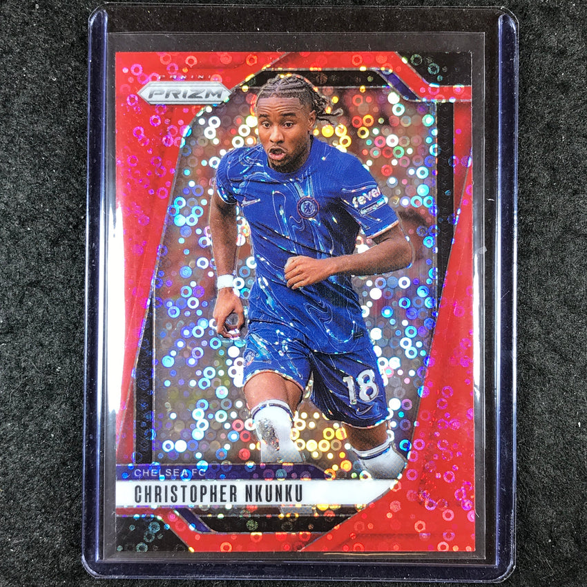 2024-25 Prizm EPL CHRISTOPHER NKUNKU Breakaway Red 23/49 #105