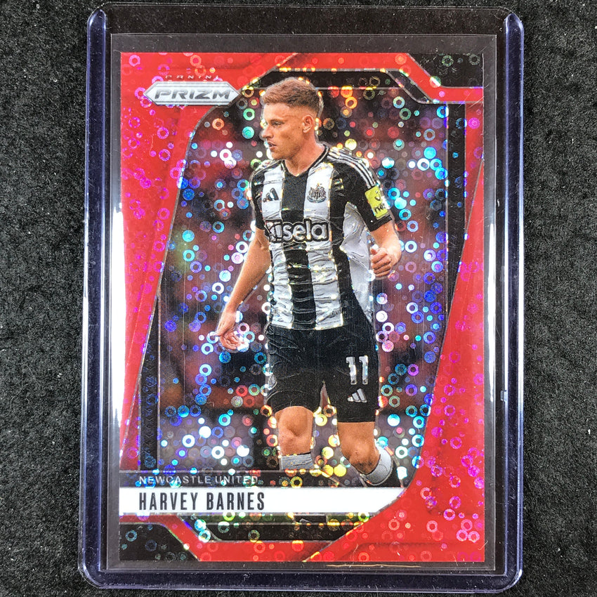 2024-25 Prizm EPL HARVEY BARNES Breakaway Red 24/49 #123