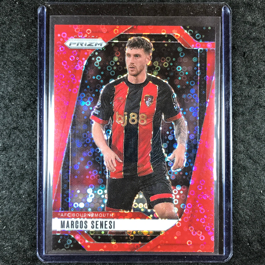 2024-25 Prizm EPL MARCOS SENESI Breakaway Red 9/49 #187