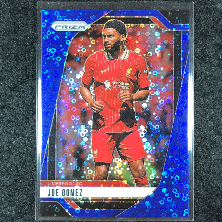 2024-25 Prizm EPL JOE GOMEZ Breakaway Blue 50/99 #50