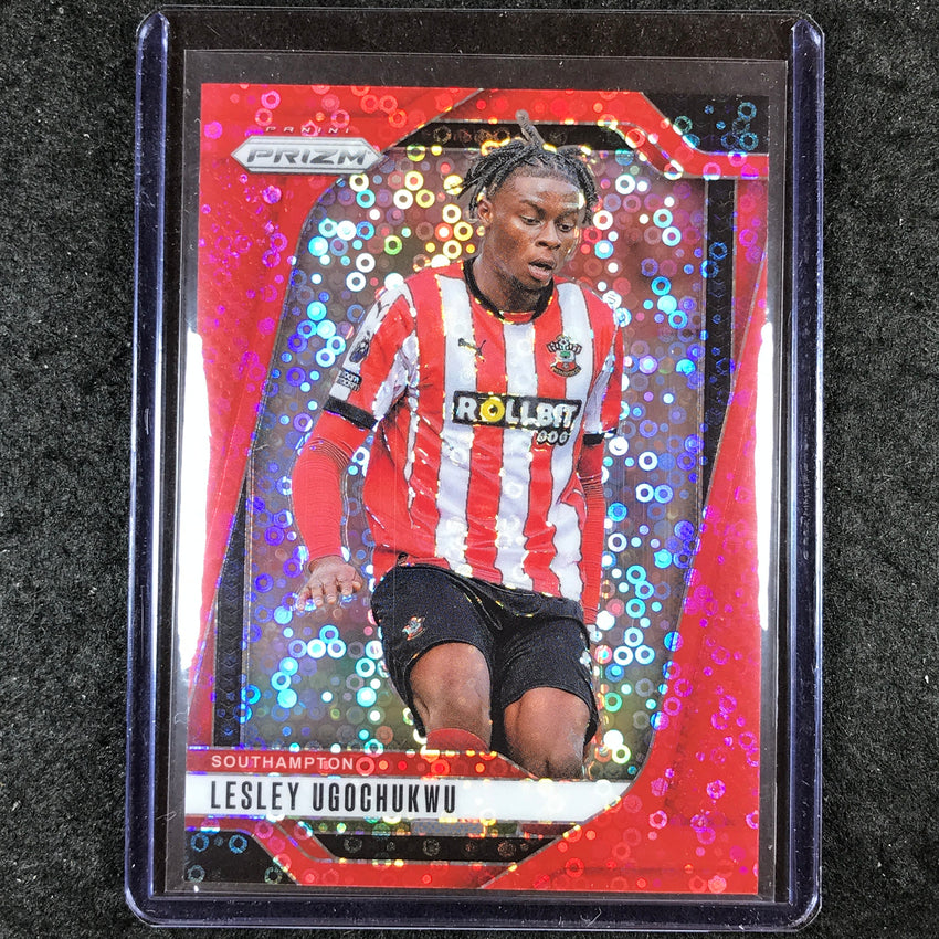 2024-25 Prizm EPL LESLEY UGOCHUKWU Breakaway Red 16/49 #295