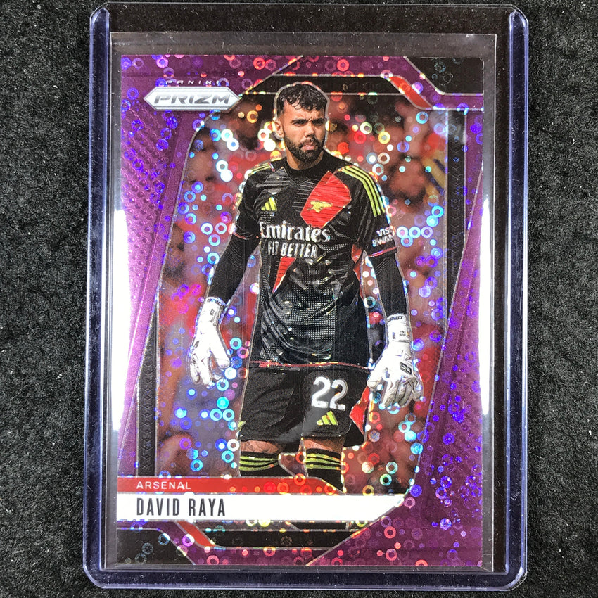 2024-25 Prizm EPL DAVID RAYA Breakaway Purple 10/25 #19