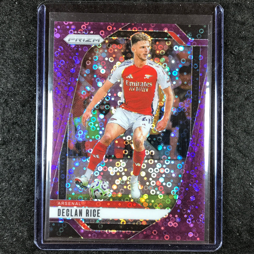 2024-25 Prizm EPL DECLAN RICE Breakaway Purple 13/25 #22