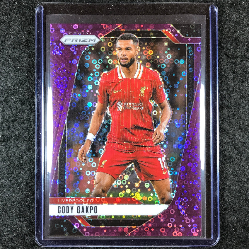 2024-25 Prizm EPL CODY GAKPO Breakaway Purple 4/25 #47