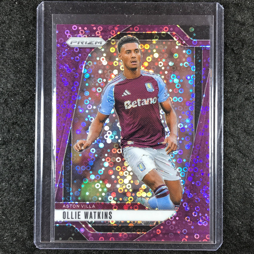 2024-25 Prizm EPL OLLIE WATKINS Breakaway Purple 21/25 #64