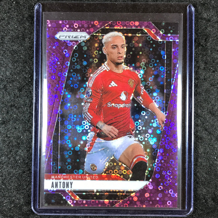 2024-25 Prizm EPL ANTONY Breakaway Purple 21/25 #137