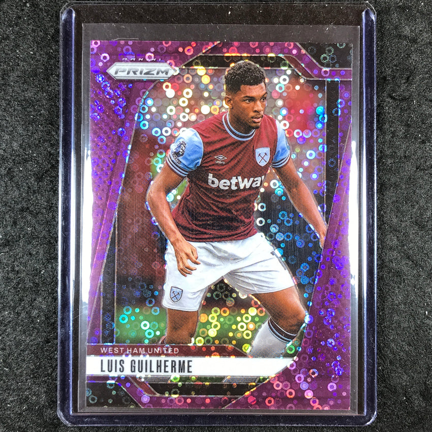 2024-25 Prizm EPL LUIS GUILHERME Breakaway Purple 21/25 #145
