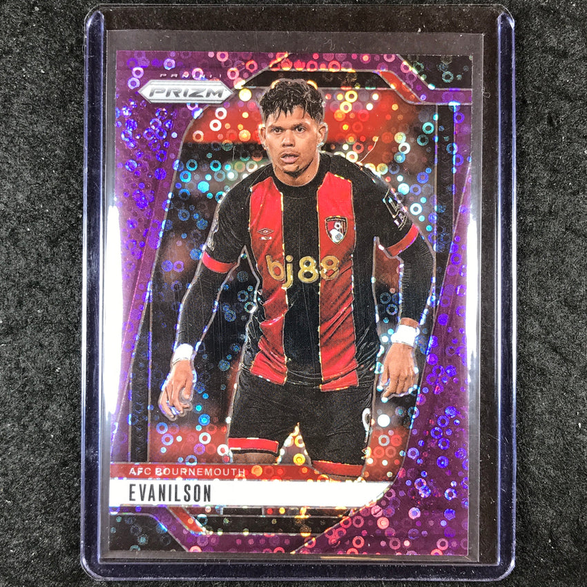 2024-25 Prizm EPL EVANILSON Breakaway Purple 18/25 #188