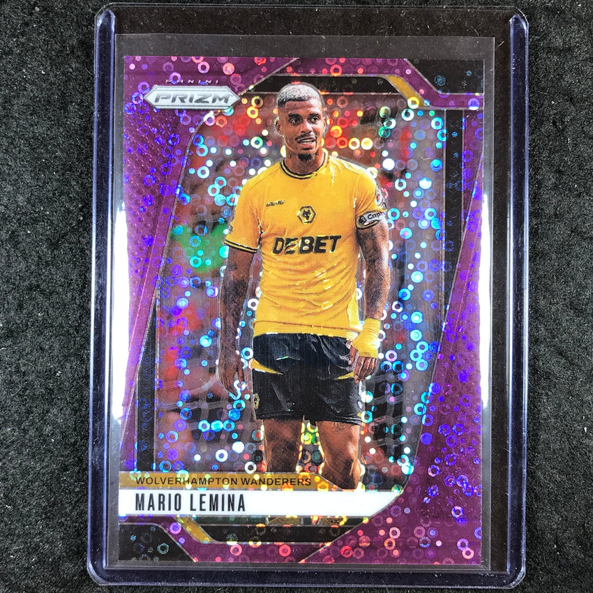 2024-25 Prizm EPL MARIO LEMINA Breakaway Purple 15/25 #216