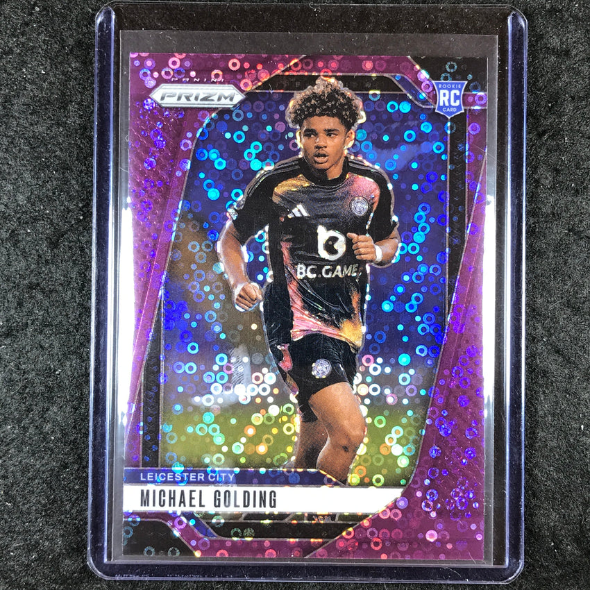 2024-25 Prizm EPL MICHAEL GOLDING Rookie Breakaway Purple 7/25 #272