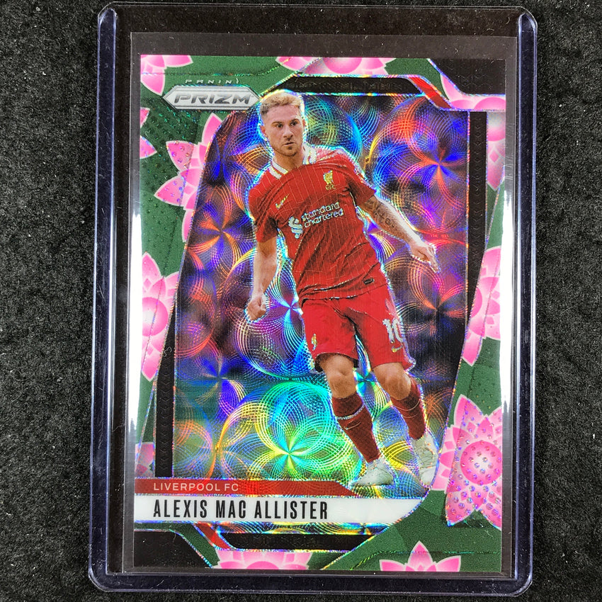 2024-25 Prizm EPL ALEXIS MAC ALLISTER Breakaway Lotus Flower 2/18 #38