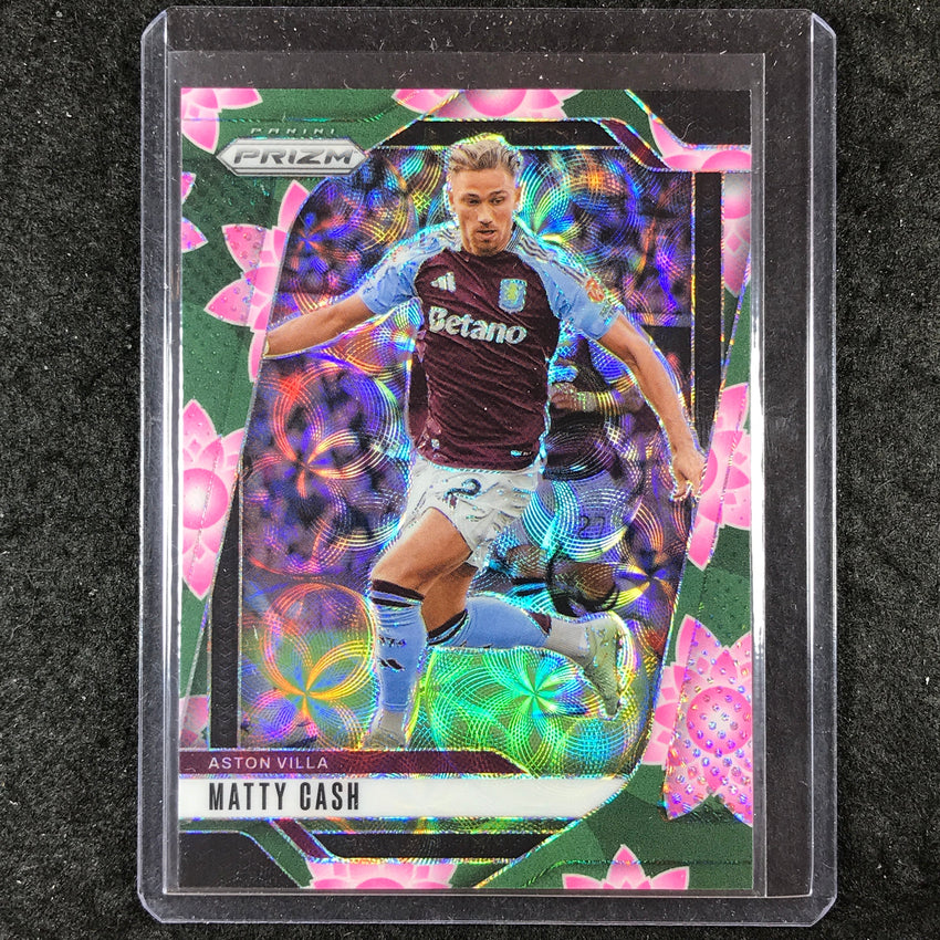 2024-25 Prizm EPL MATTY CASH Breakaway Lotus Flower 8/18 #57