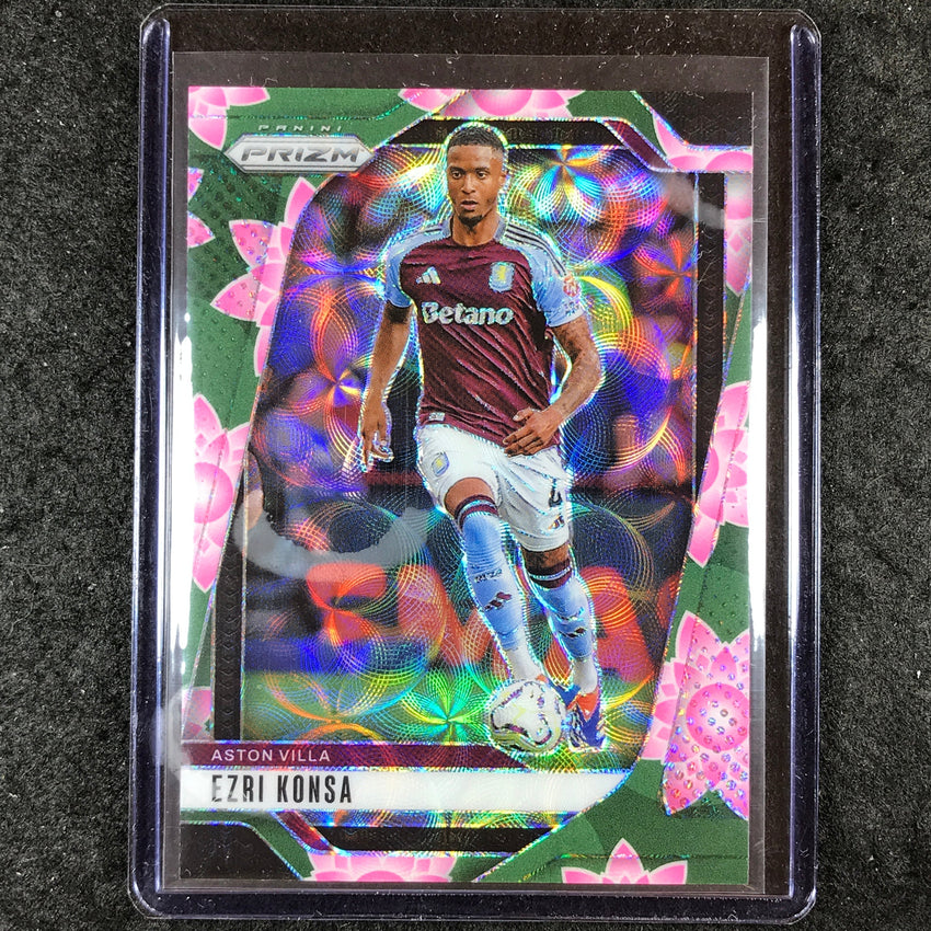2024-25 Prizm EPL EZRI KONSA Breakaway Lotus Flower 8/18 #62