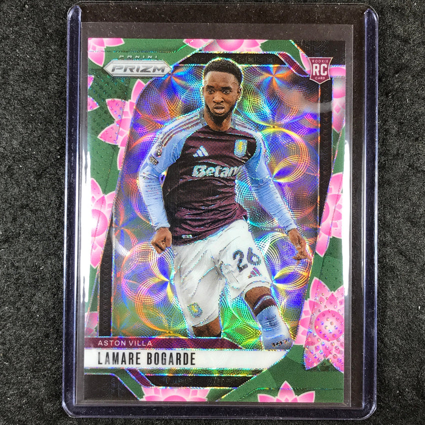 2024-25 Prizm EPL LAMARE BOGARDE Rookie Breakaway Lotus Flower 2/18 #65