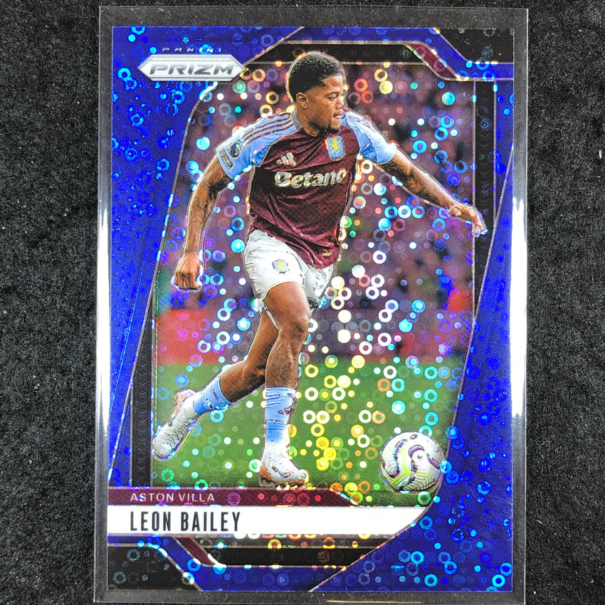 2024-25 Prizm EPL LEON BAILEY Breakaway Blue 1/99 #67