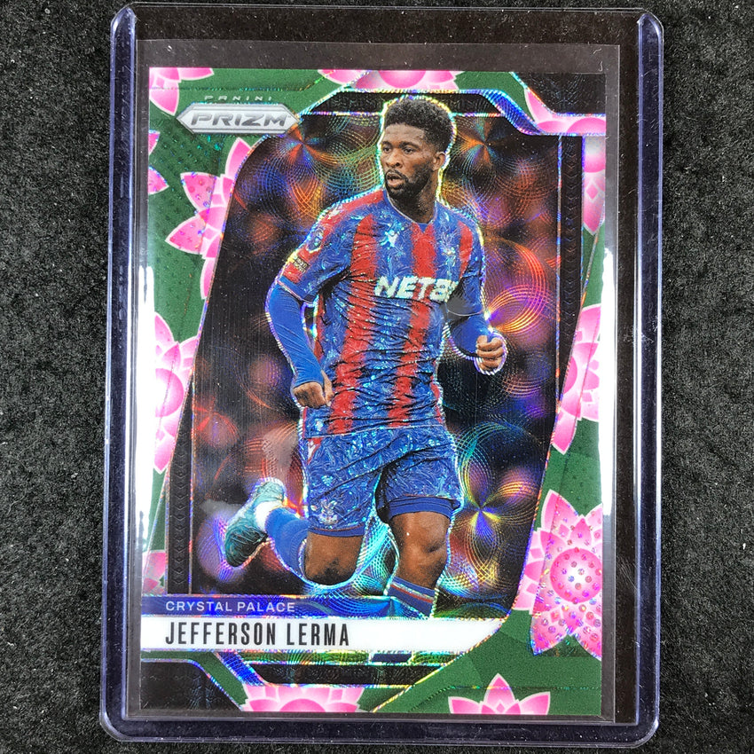 2024-25 Prizm EPL JEFFERSON LERMA Breakaway Lotus Flower 7/18 #165
