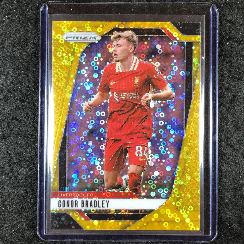 2024-25 Prizm EPL CONOR BRADLEY Breakaway Gold 7/10 #48
