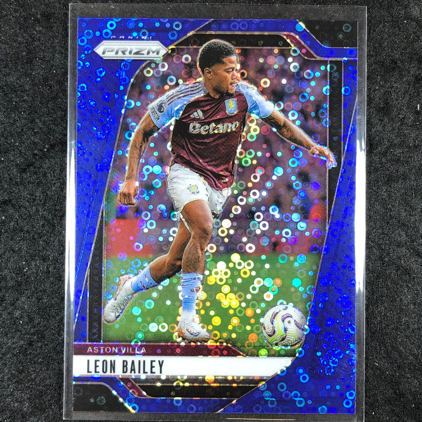 2024-25 Prizm EPL LEON BAILEY Breakaway Blue 31/99 #67