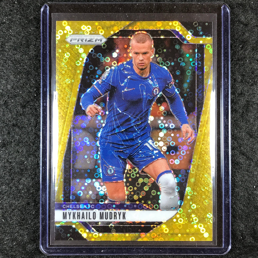 2024-25 Prizm EPL MYKHAILO MUDRYK Breakaway Gold 10/10 #103