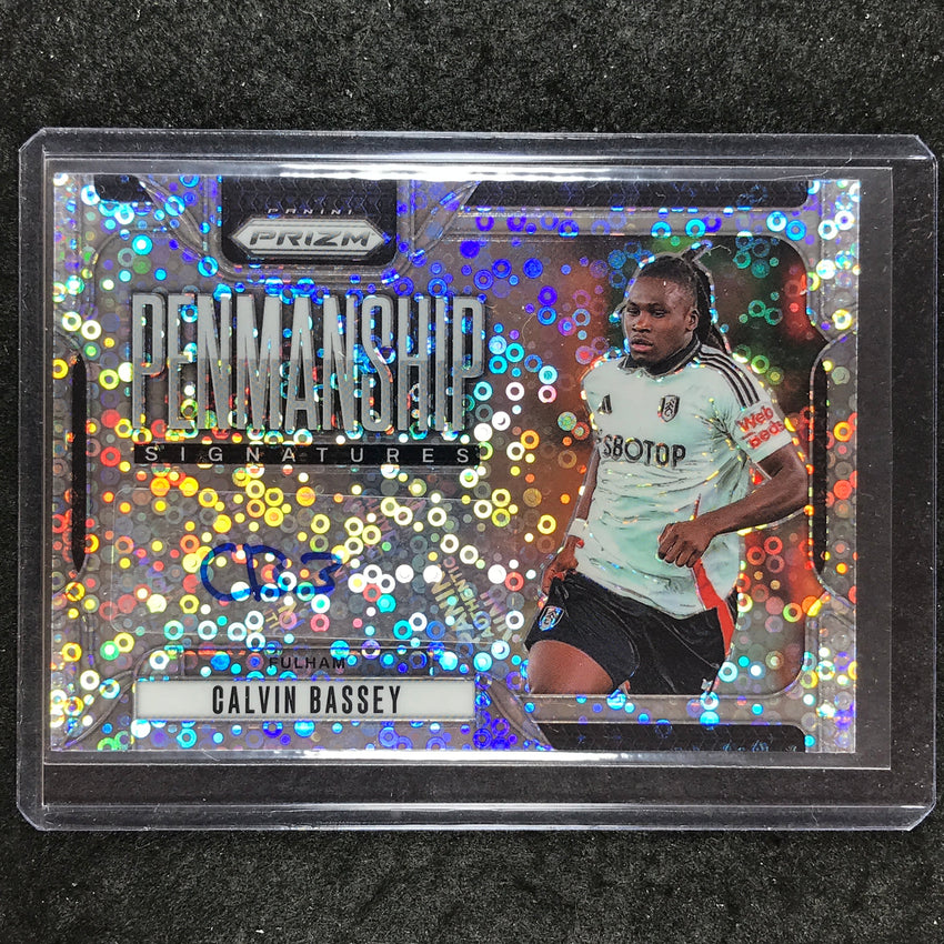 2024-25 Prizm EPL CALVIN BASSEY Penmanship Auto Breakaway #CB