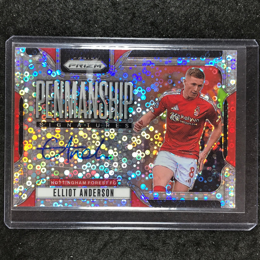 2024-25 Prizm EPL ELLIOT ANDERSON Penmanship Auto Breakaway #EA