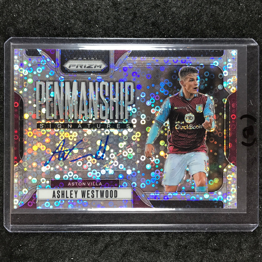 2024-25 Prizm EPL ASHLEY WESTWOOD Penmanship Auto Breakaway #AW (B)