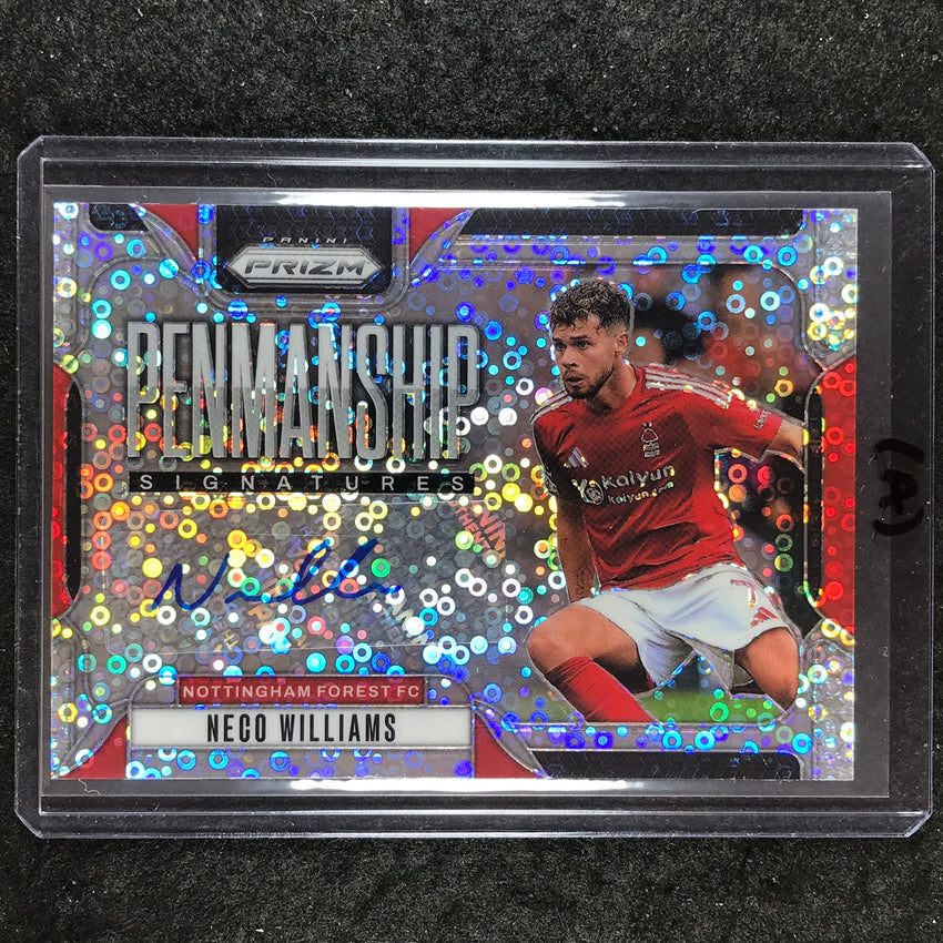 2024-25 Prizm EPL NECO WILLIAMS Penmanship Auto Breakaway #NW (A)