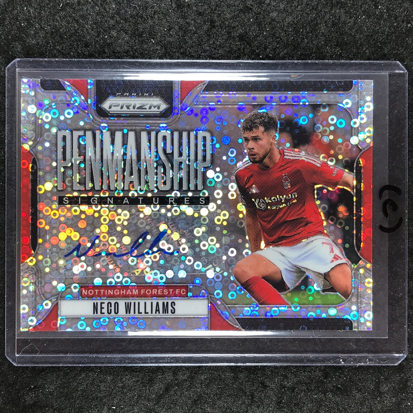 2024-25 Prizm EPL NECO WILLIAMS Penmanship Auto Breakaway #NW (C)