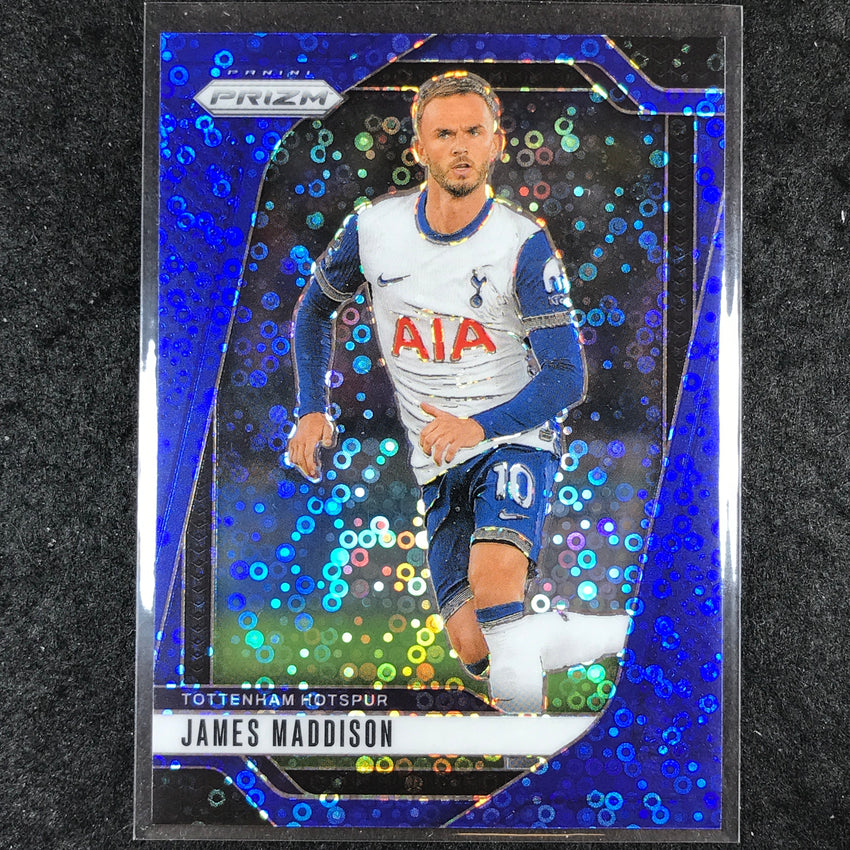 2024-25 Prizm EPL JAMES MADDISON Breakaway Blue 97/99 #72