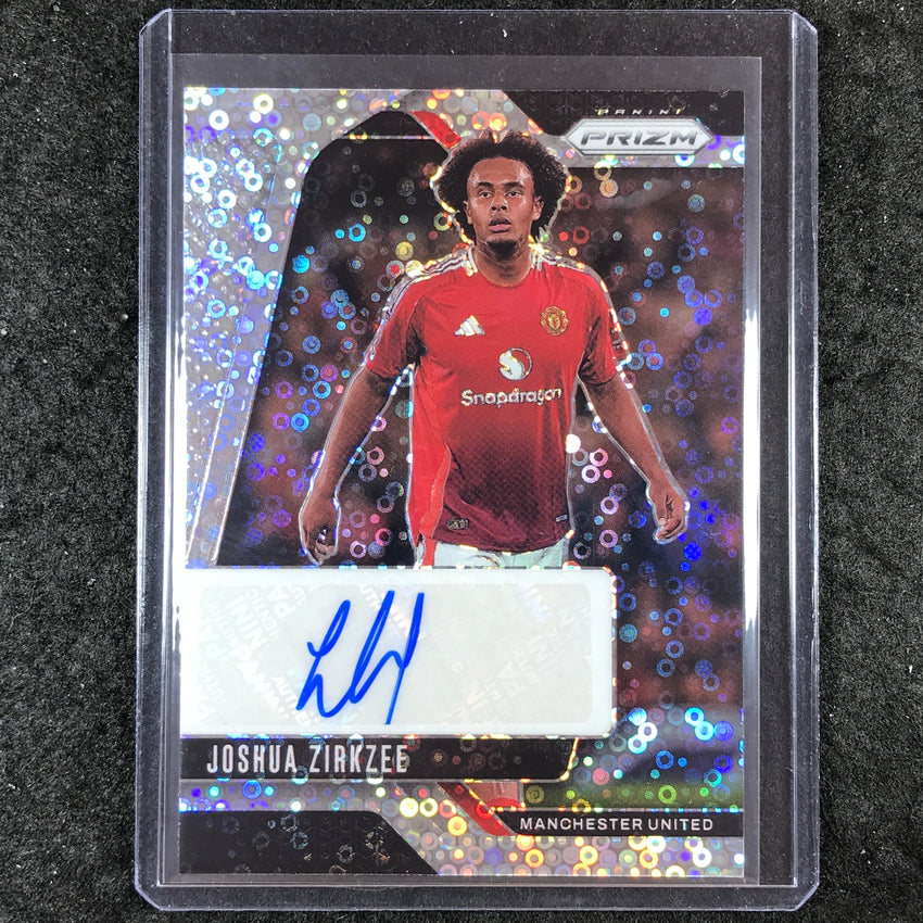 2024-25 Prizm EPL JOSHUA ZIRKZEE Signatures Auto Breakaway #JZ
