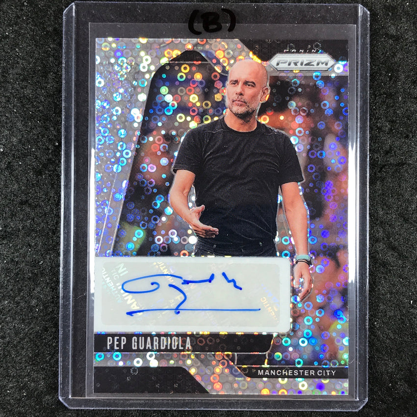 2024-25 Prizm EPL PEP GUARDIOLA Signatures Auto Breakaway #PEP (B)