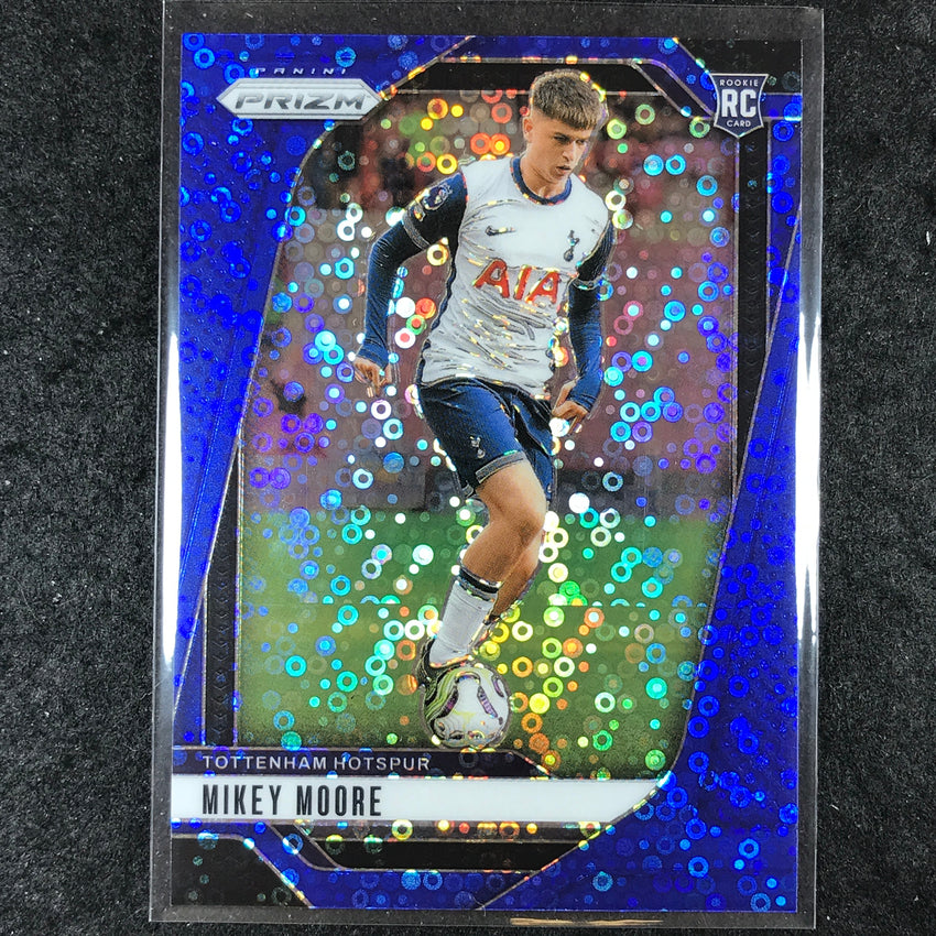 2024-25 Prizm EPL MIKEY MOORE Rookie Breakaway Blue 41/99 #82