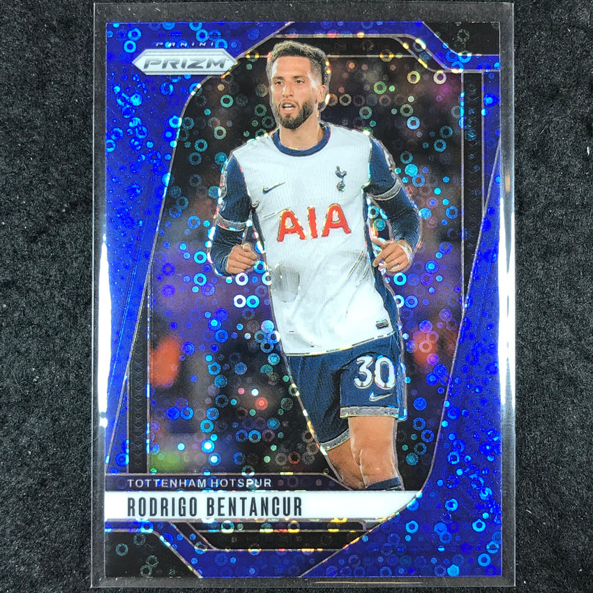 2024-25 Prizm EPL RODRIGO BENTANCUR Breakaway Blue 12/99 #83