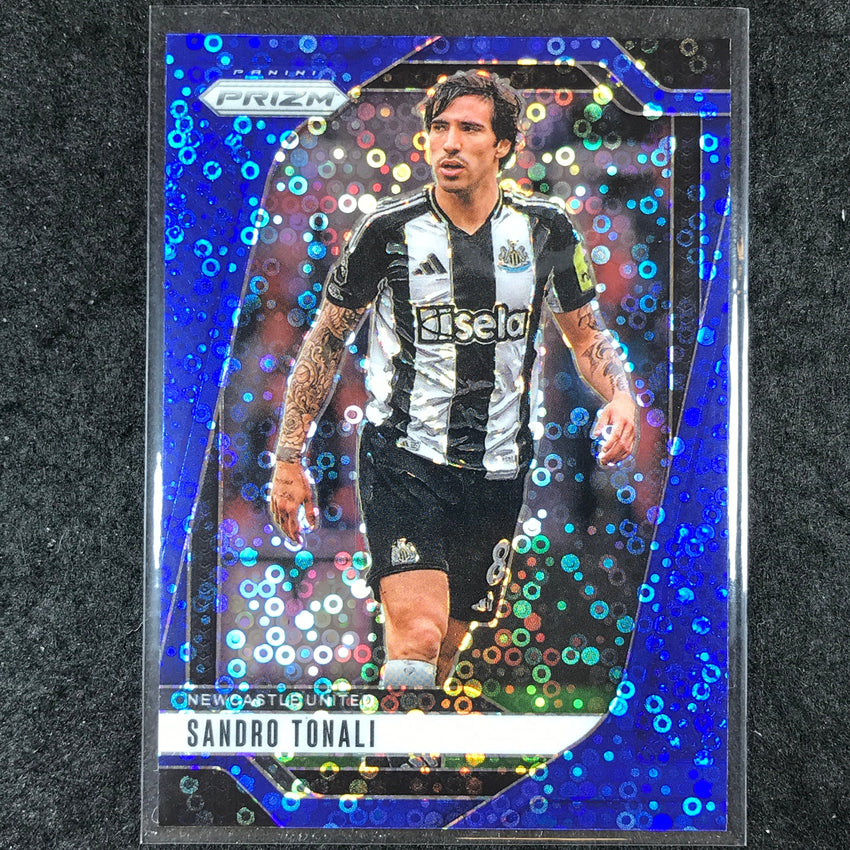 2024-25 Prizm EPL SANDRO TONALI Breakaway Blue 17/99 #117